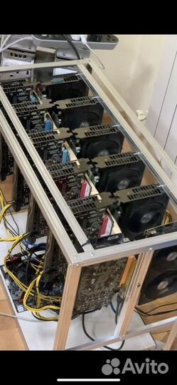 Риг на sapphire RX470 4gb