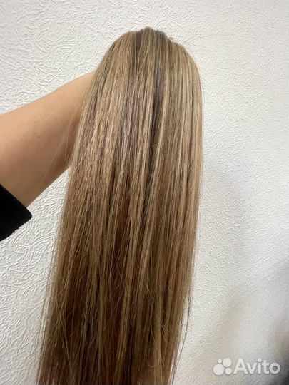 Волосы натуральные хвост