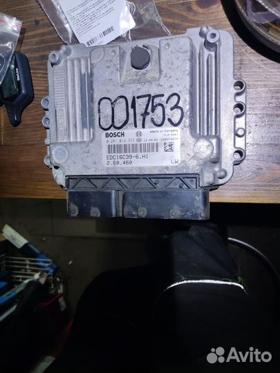 Эбу новый bosch 0281014333 EDC16C39-6.H1