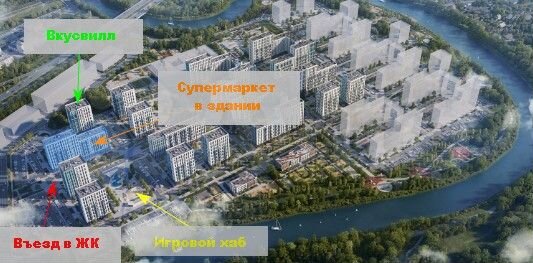 Стрит-ритейл в ЖК Прибрежный Парк, 139.3 м²