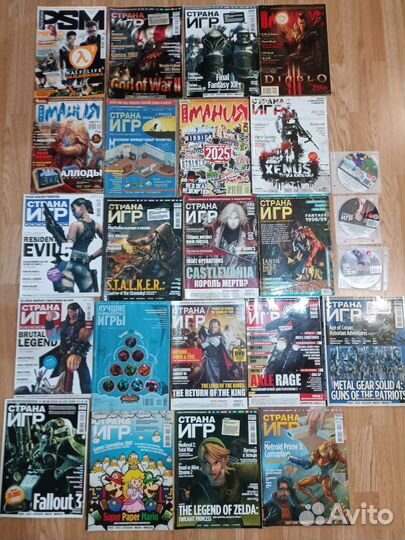 Журналы страна игр, игромания, psm