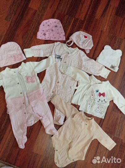 Детские вещи пакетом для девочки