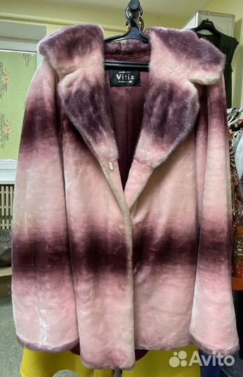 Шуба из искусственного меха 50-52 р