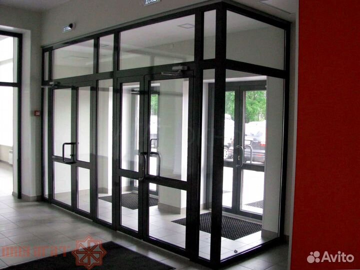 Входные пластиковые двери