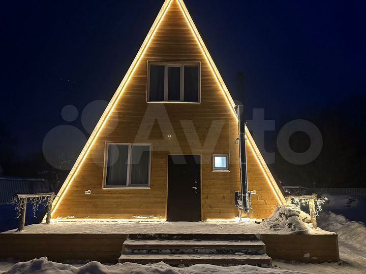 Коттедж 115 м² на участке 16 сот.