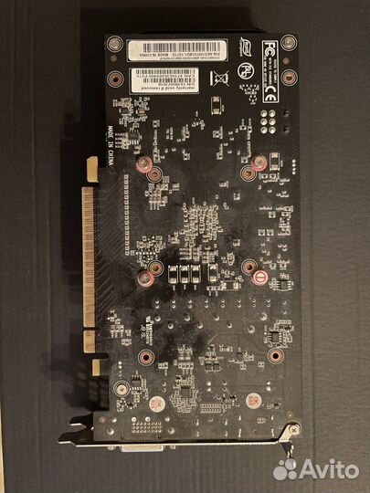 Видеокарта Palit Geforce GTX 1050 ti dual OC 4GB