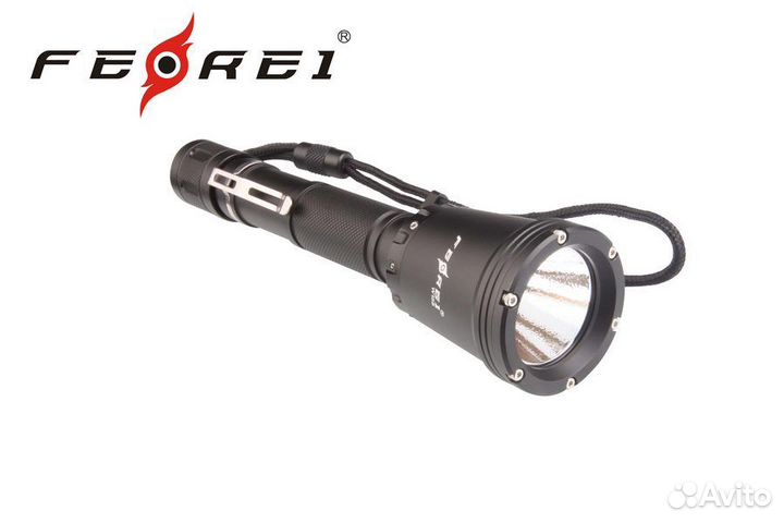 Фонарь для дайвинга Ferei W158 набор, розовый, W1