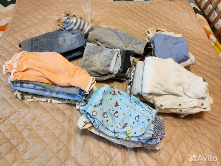 Пакет вещей на мальчика от 0 до 1 года