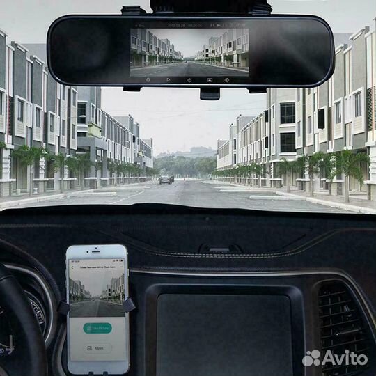 Регистратор Xiaomi 70mai Rearview Mirror комплект