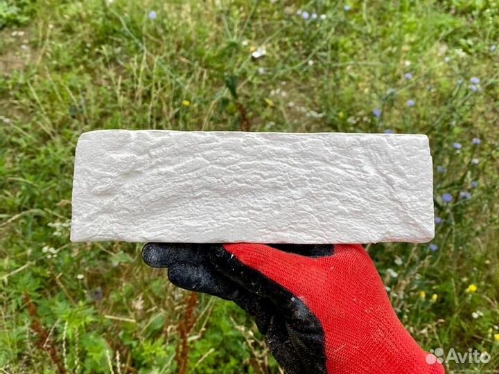 Гипсовая плитка под кирпич