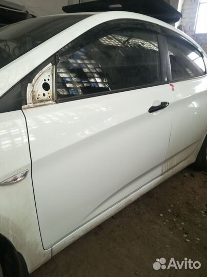 Дверь передняя левая Hyundai Solaris 1