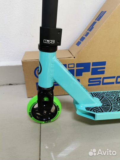 Самокат трюковой Hipe H1 Mint/Green (Новый)