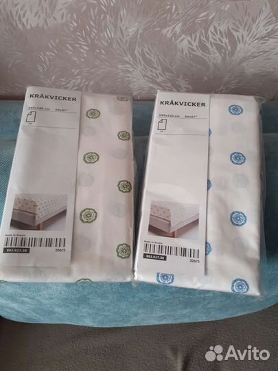 Икеа. Простынь 150Х220. Новая