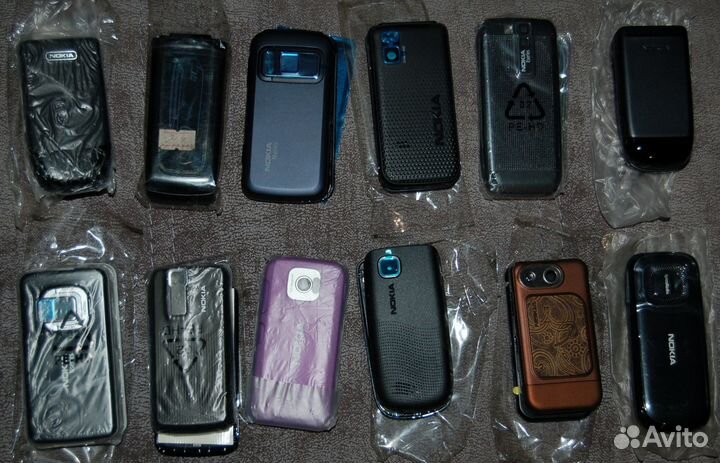 Лот корпусов на телефоны Nokia