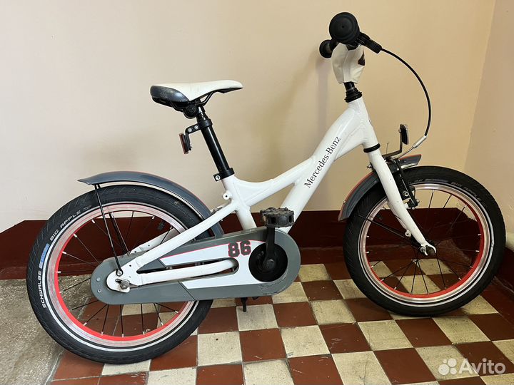 Велосипед детский Mercedes-Benz Kids Bike, белый