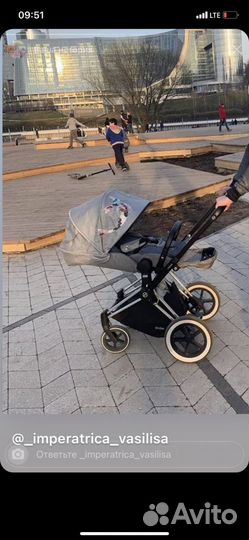 Коляска cybex priam 2 в 1