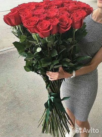 Высокие розы Гигантские розы Доставка цветов