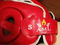 Боксерский шлем AML sport, размер s 47-50