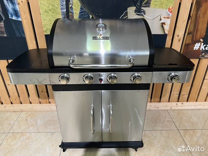 Газовый Гриль Bellagio Villa 400 Silver