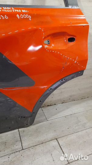 Дверь задняя левая Chery Tiggo 7 Pro С 2020 Года