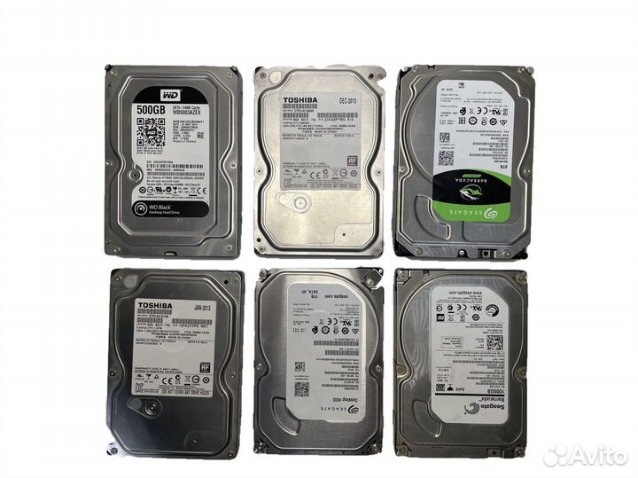 Твердотельные накопители SSD и жесткие диски HDD