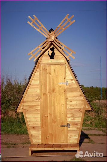 Дачный туалет от производителя ART124