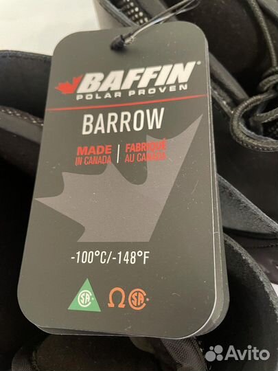 Зимние сапоги Baffin - оригинал (все размеры)