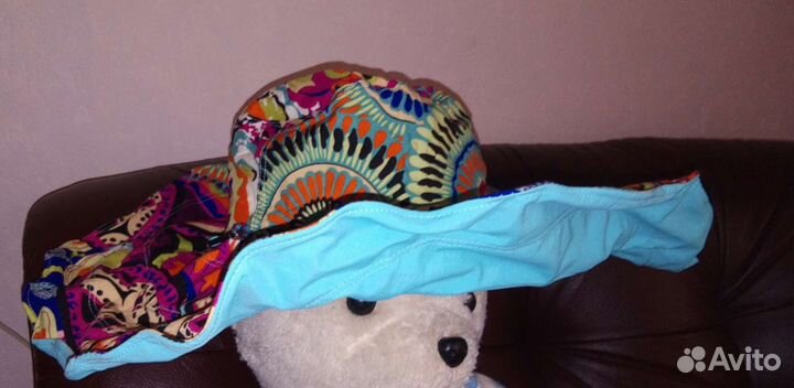 Шляпа пляжная двусторонняя, Вьетнам, хлопок 100