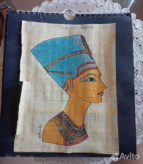 Египетский папирус миниатюры