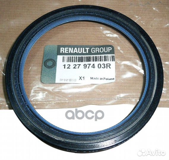 Сальник коленвала 122797403R renault