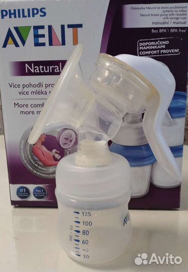 Молокоотсос avent+