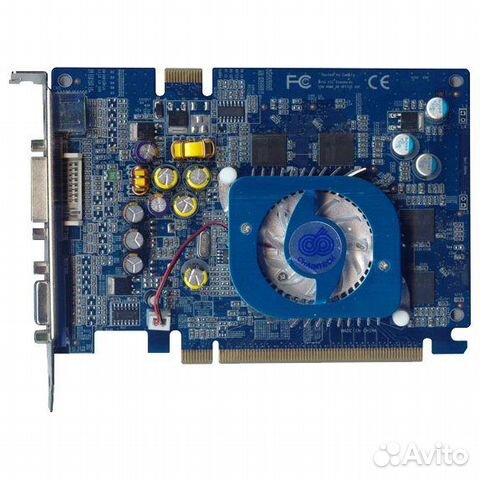 PCI-E asus GeForce 6600 128Mb gddr3 128 bit DVI-I