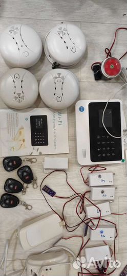 Система умный дом GSM-WiFi-gprs сигнализация