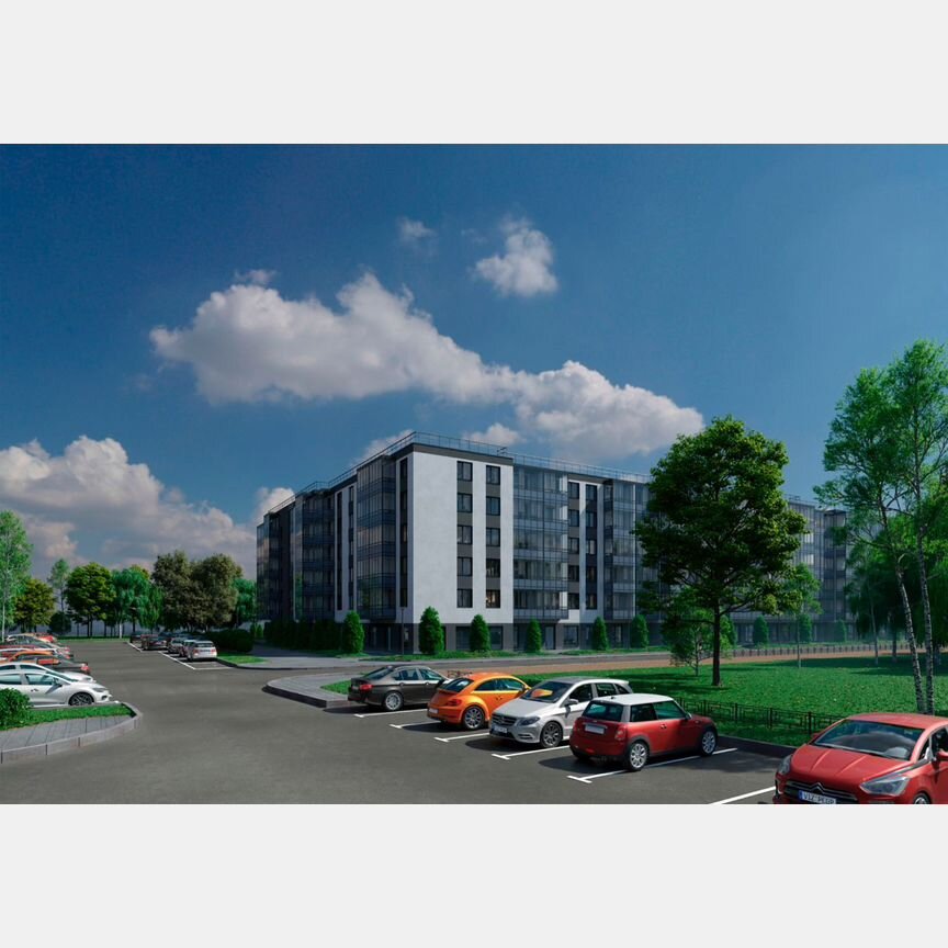 1-к. квартира, 31,1 м², 4/6 эт.