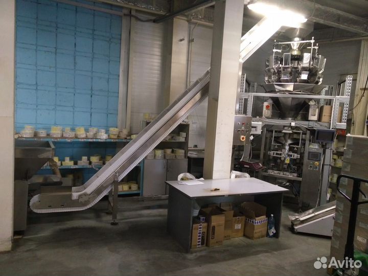 Фасовочная линия BR-500 + дозатор мультиголовка