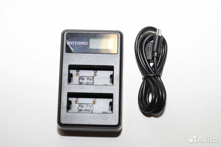 Зарядное устройство двойное для Fujifilm NP-W126