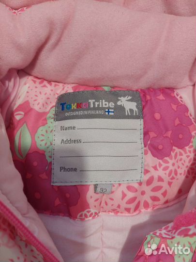 Зимний комбинезон для девочки