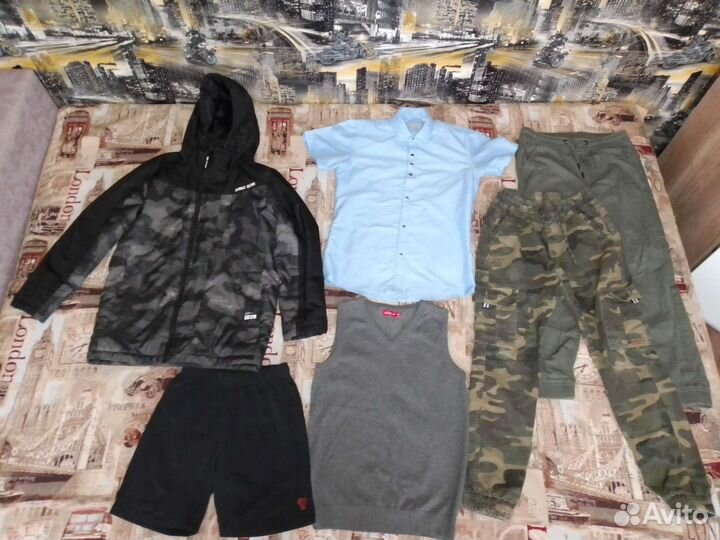 Вещи пакетом на мальчика 152 роста