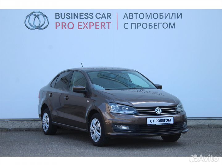Volkswagen Polo 1.6 AT, 2018, 109 759 км