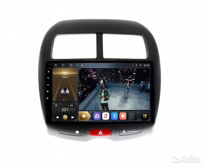 Магнитола TS18 Mitsubishi ASX 10-16 Android 12