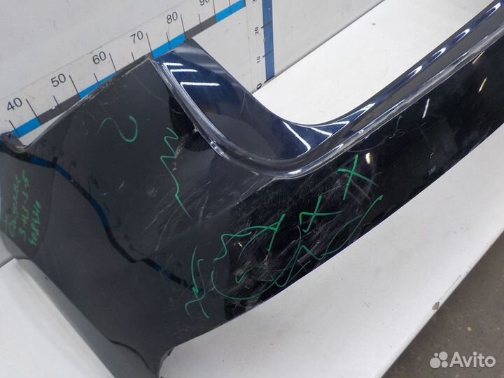 Бампер задний на Porsche Cayenne 9Y0807417D