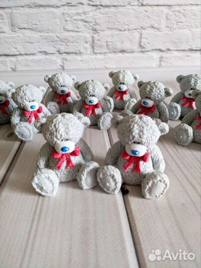 Мишка Тедди мыло сувенирное ручной работы