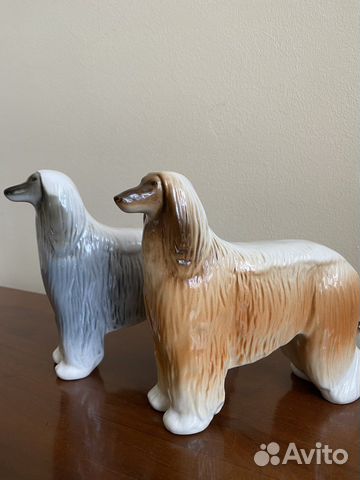 Фарфоровая статуэтка Афганская борзая