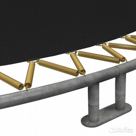 Батут Berg InGround Champion 430 Green с сеткой Co