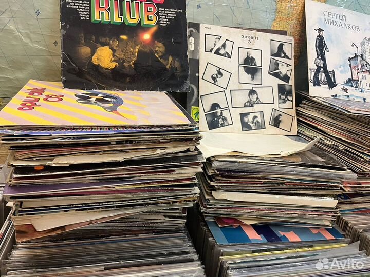 Виниловые пластинки для декора и Прослушивания