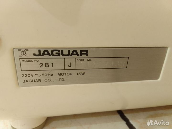 Швейная машина Jaguar