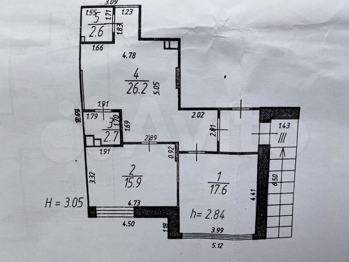 Свободного назначения, 65 м²