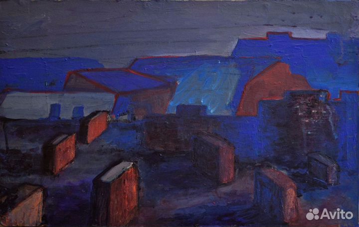 Картина акрилом 48х31 см Remanecer