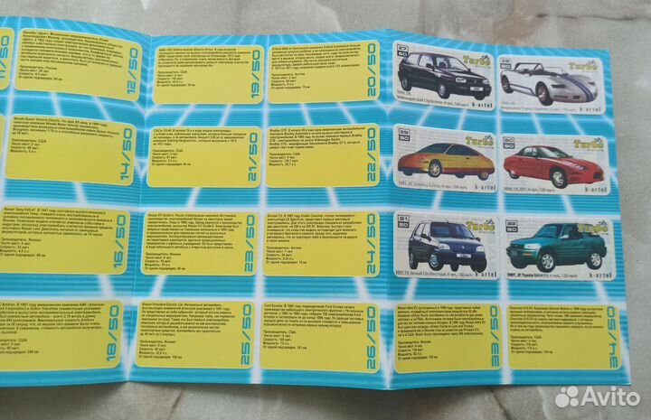 Наклейки в альбоме turbo electro