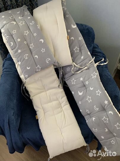 Бортики в детскую кроватку